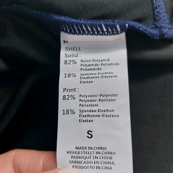 Women Athletic One Piece Swimsuit Racerback Sport Lap Swimming Suit Swimwear S - Picture 8 of 9